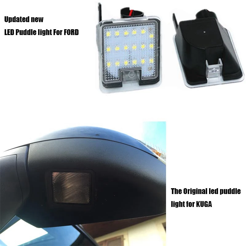 Car Led Side Mirror Light Rear View Mirror Welcome Light Puddle Light For Ford Kuga Focus
Car Led Side Mirror Light Rear View Mirror Welcome Light Puddle Light For Ford Kuga Focus