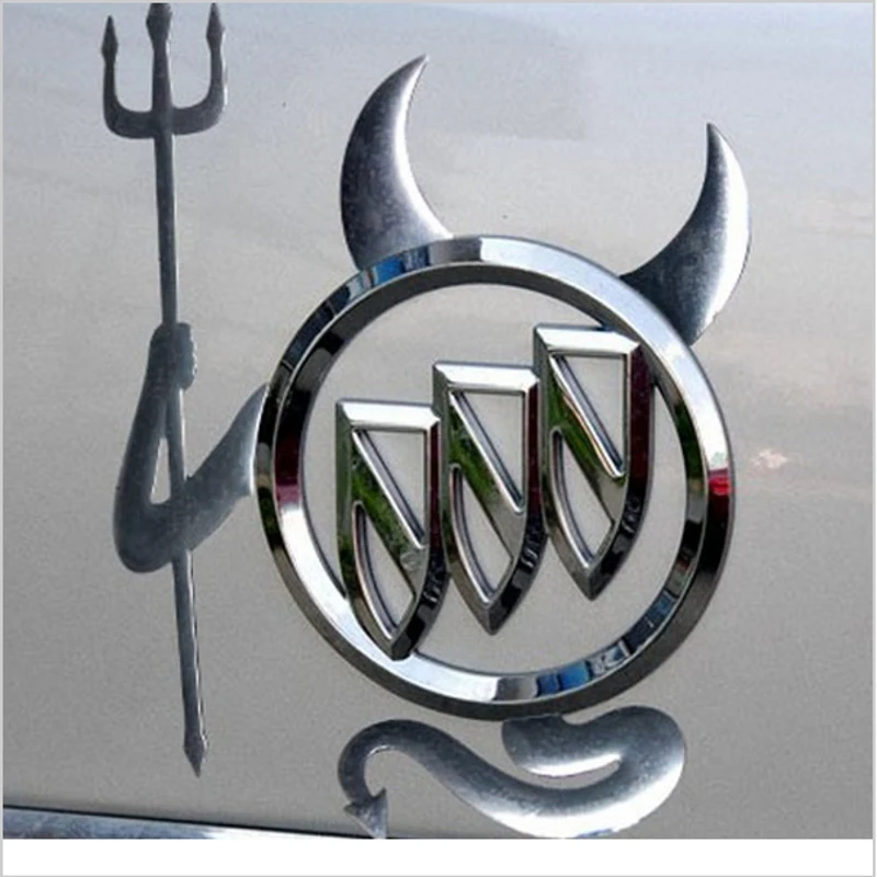 1 pc/ lot PVC cute 3D Devil Style silver Demon car stickers and decals auto badge emblem Logo decor car decoration accessories
1 pc/ lot PVC cute 3D Devil Style silver Demon car stickers and decals auto badge emblem Logo decor car decoration accessories