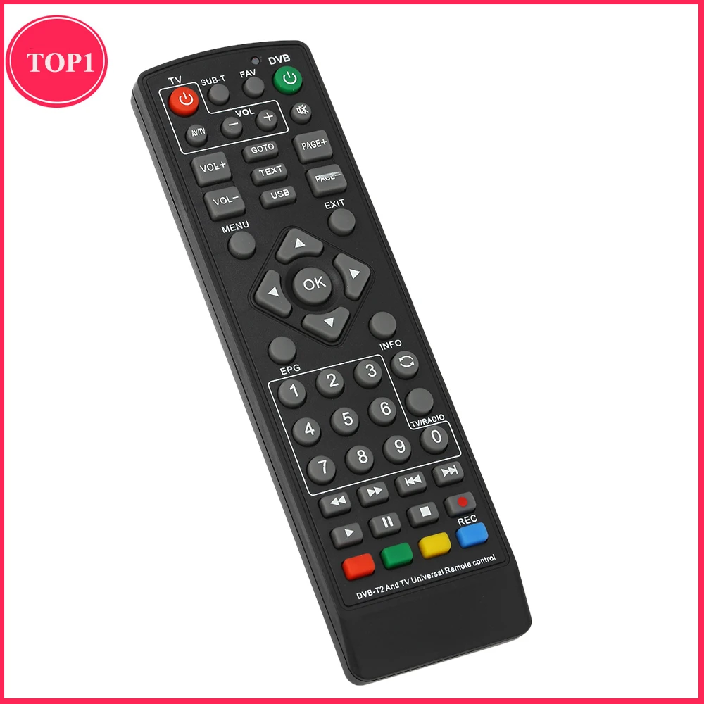 Wireless Set-Top Box Remote Control Universal DVB-T2 Smart Television STB Controller for HDTV Smart TV Box Black
Wireless Set-Top Box Remote Control Universal DVB-T2 Smart Television STB Controller for HDTV Smart TV Box Black