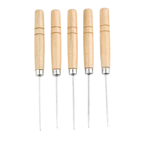 5Pcs 140mm Leather Stitching Sewing Awl Repair Tool Sewing Punch Hole Hook Awl Leather DIY Handmade Leather Craft Tool
5Pcs 140mm Leather Stitching Sewing Awl Repair Tool Sewing Punch Hole Hook Awl Leather DIY Handmade Leather Craft Tool