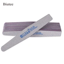Biutee 5 шт./лот серый ACR пилка для ногтей-100/180 моющиеся дезинфицирующие инструменты для маникюра(China)