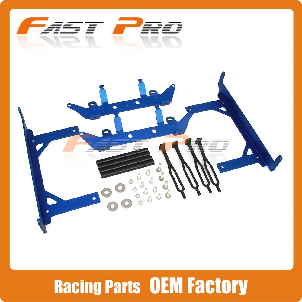 Motorcycle Radiator Guard Bracket Set bottom bracke For HUSQVARNA FC 125 250 300 350 400 450 2016 All Models 125-501 2017 2018 | Автомобили