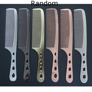 Professional Durable Space Aluminum Hairdressing Cut Comb Anti Static Haircut Comb for Salon Barber Hair Styling Tool
Professional Durable Space Aluminum Hairdressing Cut Comb Anti Static Haircut Comb for Salon Barber Hair Styling Tool
