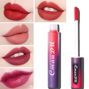 New Long Lasting Waterproof Lipstick Matte Lip Lipstick Cosmetics Women Sexy Lips Matte Lip Gloss Party 10 Colors Y718 
New Long Lasting Waterproof Lipstick Matte Lip Lipstick Cosmetics Women Sexy Lips Matte Lip Gloss Party 10 Colors Y718