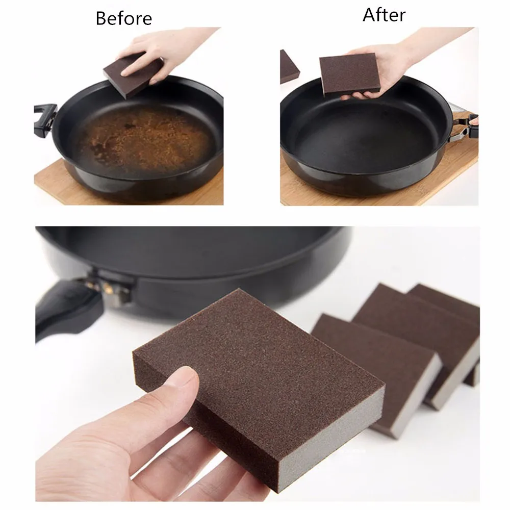 Sponge Carborundum Brush Kitchen Washing Cleaning Kitchen Cleaner Tool Magic Strong Decontamination Bath Brush Clean Tool
Sponge Carborundum Brush Kitchen Washing Cleaning Kitchen Cleaner Tool Magic Strong Decontamination Bath Brush Clean Tool
