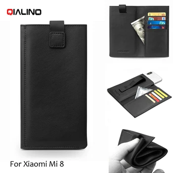QIALINO Retro Wallet Case for Xiaomi Mi 8 Pouch Bag Cowhide Leather Card Cell Phone Cover Case for Xiaomi Mi8 6.21inch
QIALINO Retro Wallet Case for Xiaomi Mi 8 Pouch Bag Cowhide Leather Card Cell Phone Cover Case for Xiaomi Mi8 6.21inch