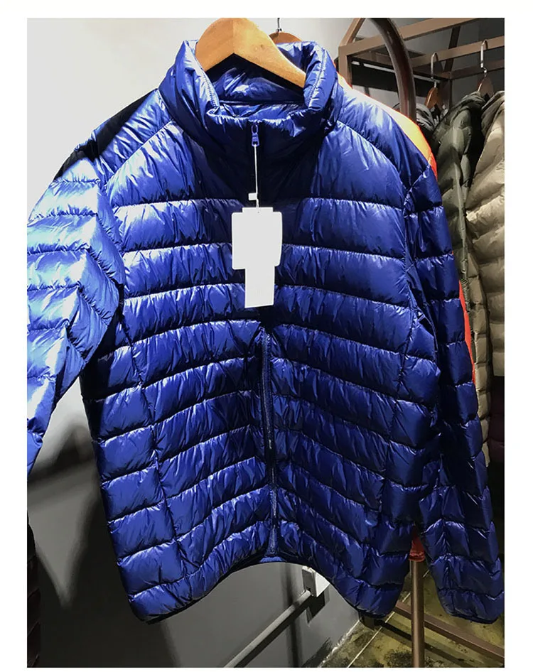 Aolamegs Winter Down Jacket Men 90 White Duck Down Coat Solid Color Ultralight Down Jackets Male Windproof Warm Parka Plus Size (21)