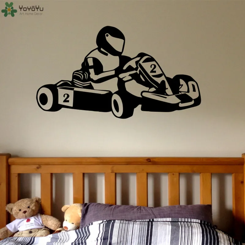 YOYOYU Wall Decal Go Kart Motor Pattern Wall Stickers For Kids Rooms Modern Fashion Headboard Livingroom Home Decor Mural CY145
YOYOYU Wall Decal Go Kart Motor Pattern Wall Stickers For Kids Rooms Modern Fashion Headboard Livingroom Home Decor Mural CY145