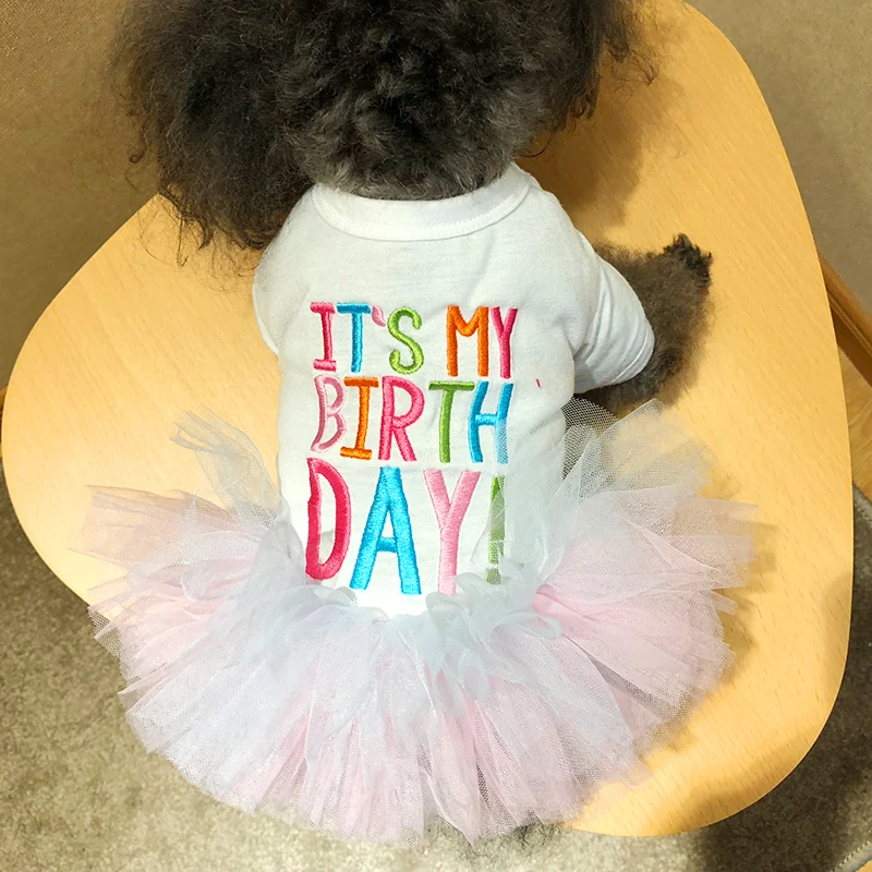 Bigeyedog Dog Birthday Clothes Birthday Pet Clothing Small Dog Dress Summer Chihuahua Poodle Yorkies Bichon Pet Skirt Dresses
Bigeyedog Dog Birthday Clothes Birthday Pet Clothing Small Dog Dress Summer Chihuahua Poodle Yorkies Bichon Pet Skirt Dresses