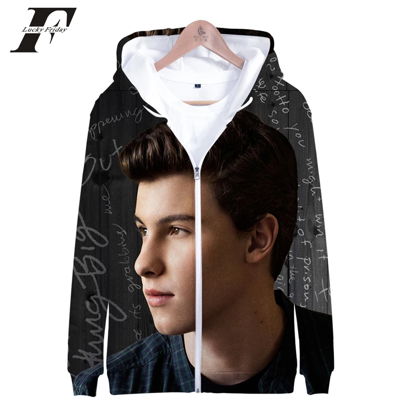 Kpop Shawn Mendes Casual 3D Printed Long Sleeve Zipper Hoodies Sweatshirt Women and men Casual Clothes STREETWEAR Plus Size
Kpop Shawn Mendes Casual 3D Printed Long Sleeve Zipper Hoodies Sweatshirt Women and men Casual Clothes STREETWEAR Plus Size