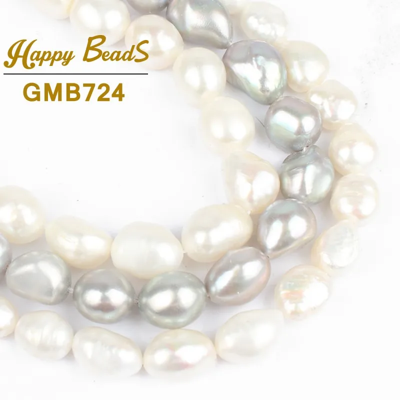 9-10mm Gray Irregular Natural Freshwater Pearl Freeform Shape DIY Gems Loose Beads 15"Strand Making Bracelet Necklace Jewelry
9-10mm Gray Irregular Natural Freshwater Pearl Freeform Shape DIY Gems Loose Beads 15"Strand Making Bracelet Necklace Jewelry