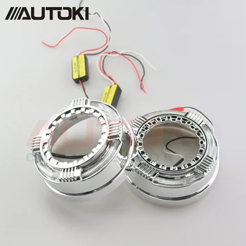 2017 New Autoki Top Quality Led angel eyes Shrouds For Projector Lens High Temp Resistance 3.0 INCH Shroud black/Silver
2017 New Autoki Top Quality Led angel eyes Shrouds For Projector Lens High Temp Resistance 3.0 INCH Shroud black/Silver