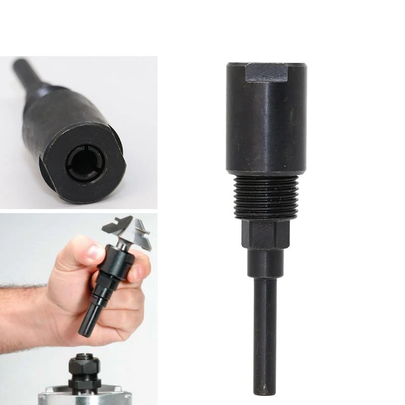 1PC 1/4" shank high quality bits Router Collet Extension Engraving machine extension rod
1PC 1/4" shank high quality bits Router Collet Extension Engraving machine extension rod