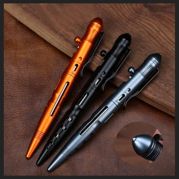 H1124 Outdoor Tungsten steel head aluminum tactical pen Survival Broken window Defense Writing EDC tactical pen
H1124 Outdoor Tungsten steel head aluminum tactical pen Survival Broken window Defense Writing EDC tactical pen