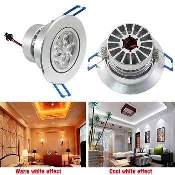 High 1/2/5pcs 5W LED Ceiling Light Recessed Dimmable Lamp Downlights for Living Room Office LG66
High 1/2/5pcs 5W LED Ceiling Light Recessed Dimmable Lamp Downlights for Living Room Office LG66