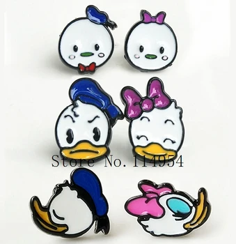 20 pairs Alloy Enamel Lovely Cartoon Donald Duck Daisy Earrings Jewelry Stud Earring EE-11
20 pairs Alloy Enamel Lovely Cartoon Donald Duck Daisy Earrings Jewelry Stud Earring EE-11