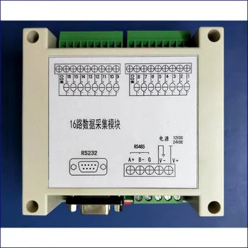 16 Channel Analog Data Acquisition Module 16AD Selective Relay MODBUS-RTU Support Configuration
16 Channel Analog Data Acquisition Module 16AD Selective Relay MODBUS-RTU Support Configuration