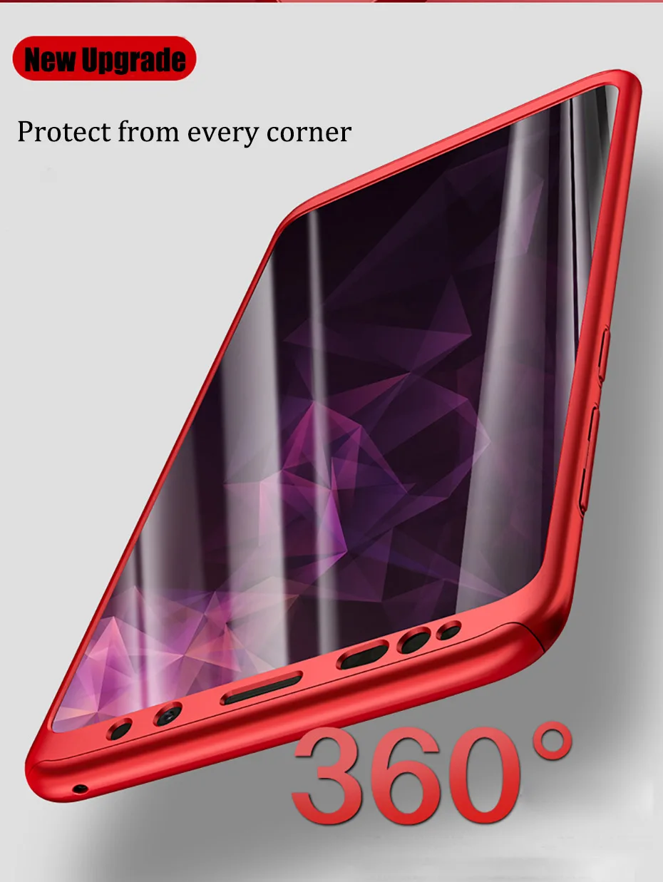 YAMIZOO s7 s8 Case For Samsung Galaxy s7 Edge Case Luxury 360 Full Cover Phone Cases For Samsung Galaxy s8 s9 Plus Case Note 8 (9)