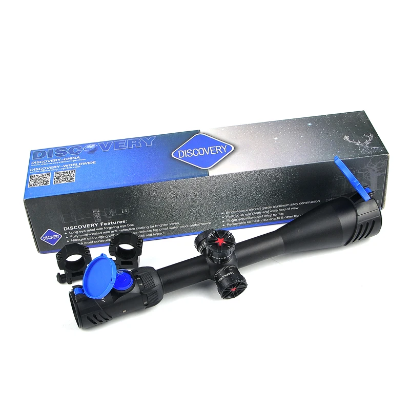DISCOVERY HI 6-24X50SF Tactical Rifle Scopes Reticle Fiber Sight Long Eye Relief Rifle Scope For Hunting Scope Air Soft Rifle 
DISCOVERY HI 6-24X50SF Tactical Rifle Scopes Reticle Fiber Sight Long Eye Relief Rifle Scope For Hunting Scope Air Soft Rifle