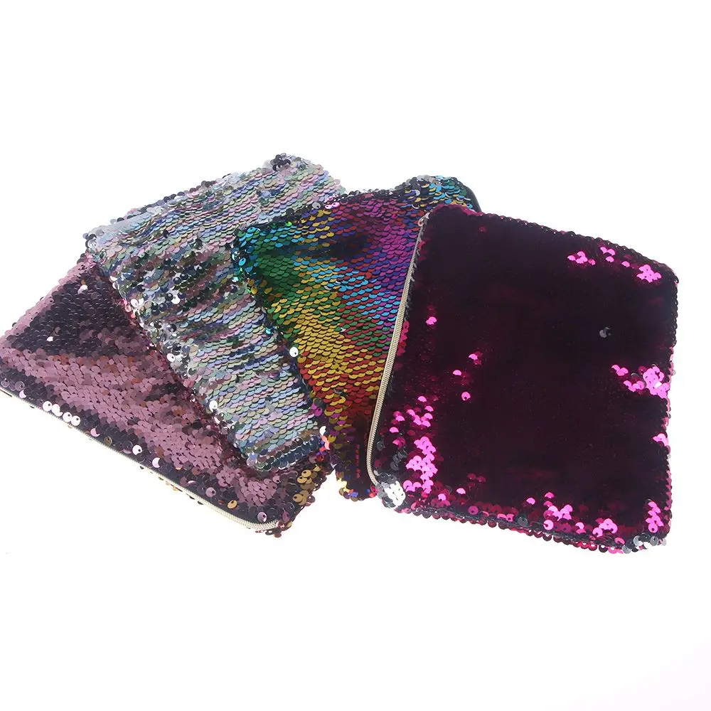 Women Mermaid Sequins Cosmetic Bag Large Capacity Clutch Handbag Evening Clutch Envelope Bag BlingBling Makeup Bag Pouch
Women Mermaid Sequins Cosmetic Bag Large Capacity Clutch Handbag Evening Clutch Envelope Bag BlingBling Makeup Bag Pouch
