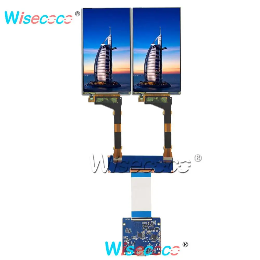 Двойной экран 5 дюйма 2k LS055R1SX04 CG Silicon 2560 × 1440 (четырехмерная HD) IPS 60 Гц с