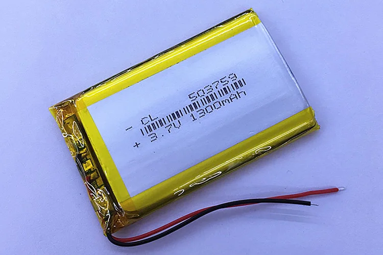 1pc 503759 1300mAh 3.7V Rechargeable Lithium Polymer Battery Li-po Batteries for MP3 MP4 GPS Bluetooth Speaker Navigator
1pc 503759 1300mAh 3.7V Rechargeable Lithium Polymer Battery Li-po Batteries for MP3 MP4 GPS Bluetooth Speaker Navigator
