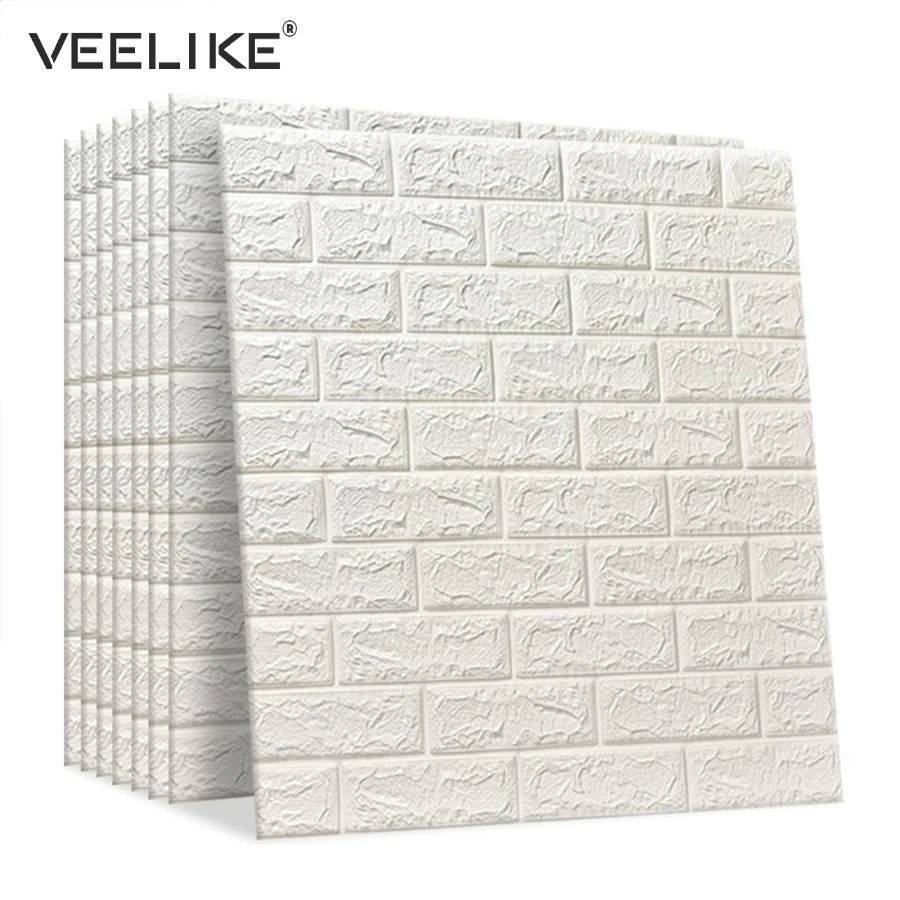 New Waterproof PE Foam DIY 3D Brick Self Adhesive Wallpaper for Kitchen Bedroom Decor Living Room 3D Wall Stickers for Kids Room
New Waterproof PE Foam DIY 3D Brick Self Adhesive Wallpaper for Kitchen Bedroom Decor Living Room 3D Wall Stickers for Kids Room