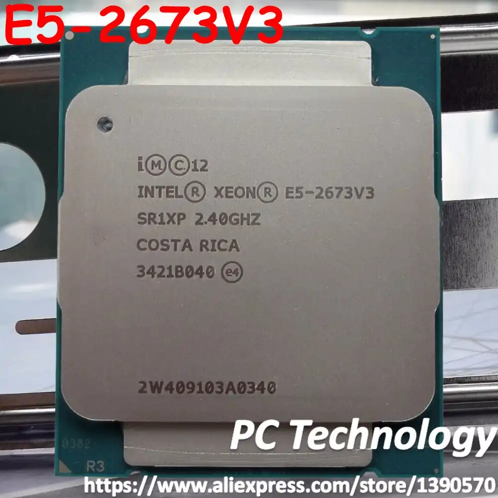 4ghz 30mb cpu e5 2673 v3 lga2011-3