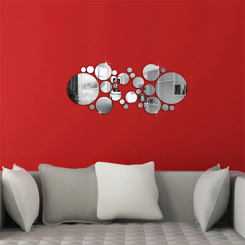 Removable DIY Acrylic Art Sticker Mirror Circle Silver Wall Stickers Home Bedroom Office Decor Mural Decoration For Living Room
Removable DIY Acrylic Art Sticker Mirror Circle Silver Wall Stickers Home Bedroom Office Decor Mural Decoration For Living Room