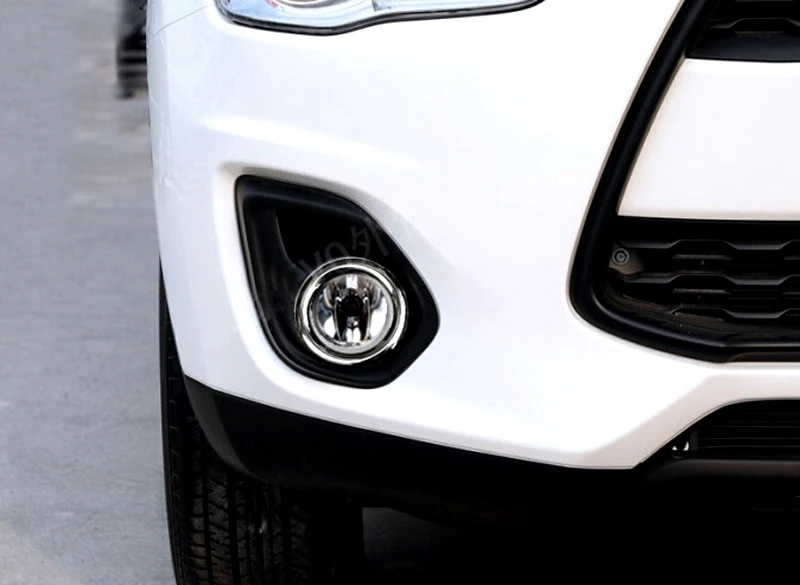 Chrome Trim ABS Front Head Fog Light Lamp Circle Cover Trim 2pcs For Mitsubishi outlander sport ASX 2013 2014 2015 car styling
Chrome Trim ABS Front Head Fog Light Lamp Circle Cover Trim 2pcs For Mitsubishi outlander sport ASX 2013 2014 2015 car styling