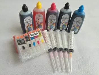 T2621 ink kits for Epson XP-600 XP-700 XP-605 XP-800 XP-610 XP-710 XP-615 XP-810 printer with ARC chip dye ink with syringe
T2621 ink kits for Epson XP-600 XP-700 XP-605 XP-800 XP-610 XP-710 XP-615 XP-810 printer with ARC chip dye ink with syringe