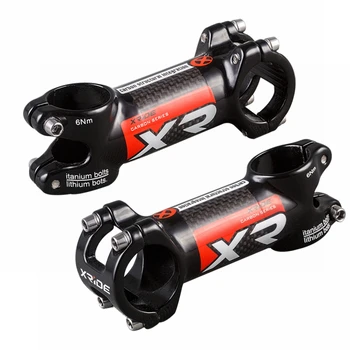 XRIDE XR Cycling Road Bicycle Stem 3k Carbon + Aluminium Mountain Bike Parts 60/70/80/90/100/110/120mm Bicycle Stem Clamp 31.8mm
XRIDE XR Cycling Road Bicycle Stem 3k Carbon + Aluminium Mountain Bike Parts 60/70/80/90/100/110/120mm Bicycle Stem Clamp 31.8mm