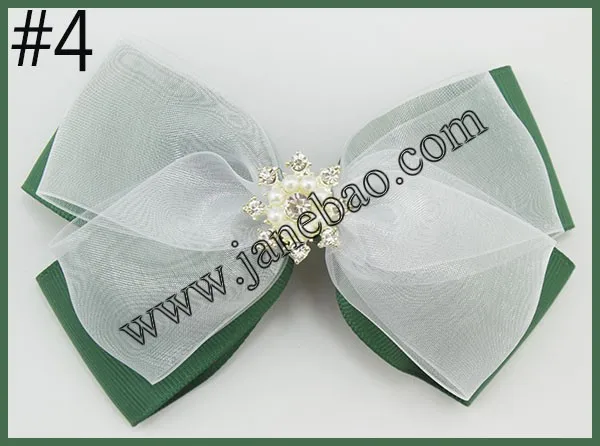 free shipping 300pcs 4.5'' silk layered hair bows silver edge Handmade rhinestone Hair Bows organza girl hair bows with clip
free shipping 300pcs 4.5'' silk layered hair bows silver edge Handmade rhinestone Hair Bows organza girl hair bows with clip