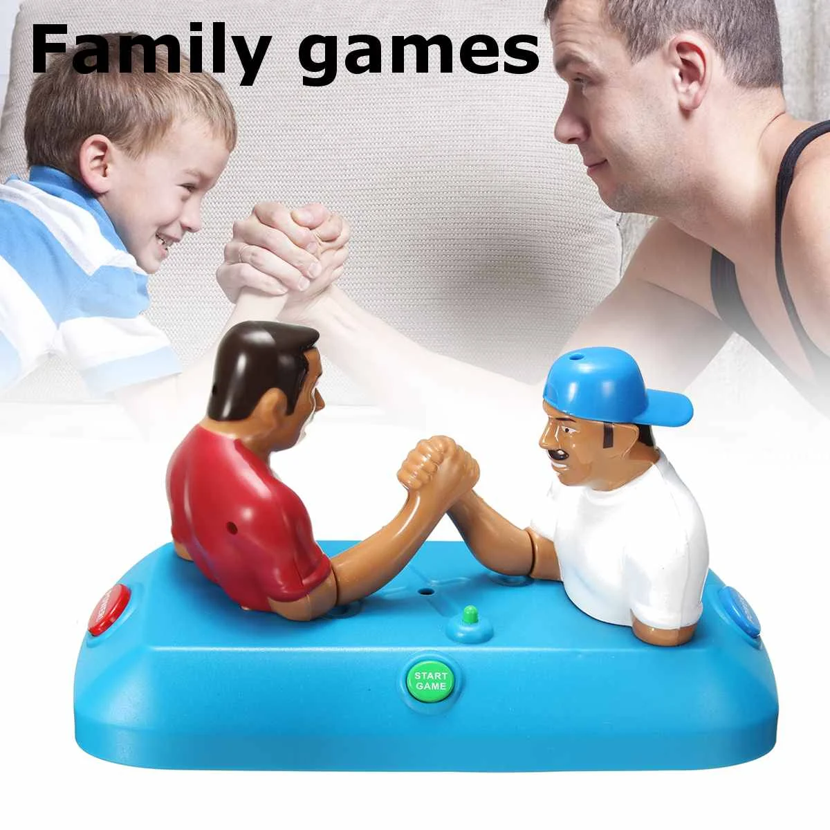 Arm Wrestling Game Machine Battle Kid Child Toys Wrench Wrist Machine Fanatic Game Gifts Babies Toy Music Birthday New Year Gift
Arm Wrestling Game Machine Battle Kid Child Toys Wrench Wrist Machine Fanatic Game Gifts Babies Toy Music Birthday New Year Gift