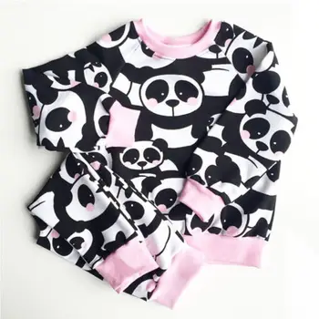 Cartoon Panda Newborn Infant Baby Girls Clothing Sets Long Sleeve Tops Sweatshirt T-Shirt+Long Leggings Pants Outfit Set
Cartoon Panda Newborn Infant Baby Girls Clothing Sets Long Sleeve Tops Sweatshirt T-Shirt+Long Leggings Pants Outfit Set