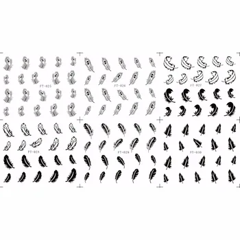 UPRETTEGO 6 PACKS / LOT NAIL ART 3D BACK ADHESIVE DECAL SLIDER STICKER BLACK WHITE GOOSE SWAN PEACOCK FEATHER BIRD FT025-030
UPRETTEGO 6 PACKS / LOT NAIL ART 3D BACK ADHESIVE DECAL SLIDER STICKER BLACK WHITE GOOSE SWAN PEACOCK FEATHER BIRD FT025-030