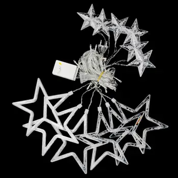 2m 138LED 220V Curtain Star string lights christmas new year decoration christmas led lights christmas decorations Colorful Box
2m 138LED 220V Curtain Star string lights christmas new year decoration christmas led lights christmas decorations Colorful Box