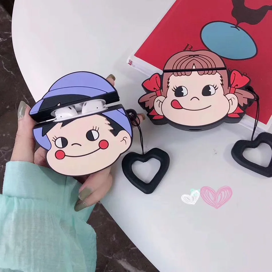 Silicone Earphone Case For Airpods 2 Case Cute Funny Color Japan Cartoon Cover For Apple Air Pods 1 Case Earbuds Protective Box
Silicone Earphone Case For Airpods 2 Case Cute Funny Color Japan Cartoon Cover For Apple Air Pods 1 Case Earbuds Protective Box