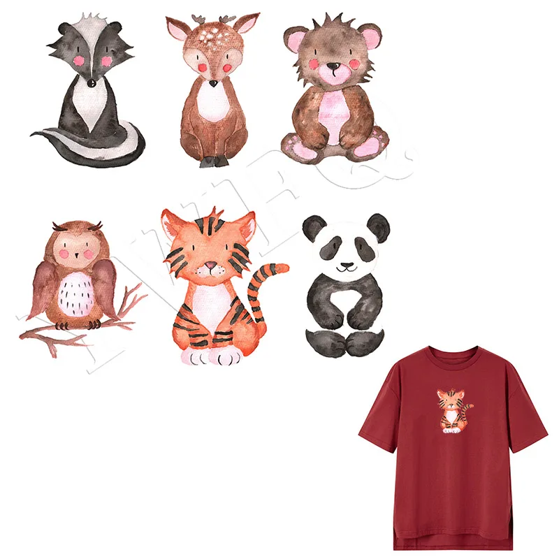 6pcs/lot Cartoon Animal Patches DIY Clothes Stickers Iron-on Patches For Clothing Washable Parches Sticekrs Heat Transfer
6pcs/lot Cartoon Animal Patches DIY Clothes Stickers Iron-on Patches For Clothing Washable Parches Sticekrs Heat Transfer