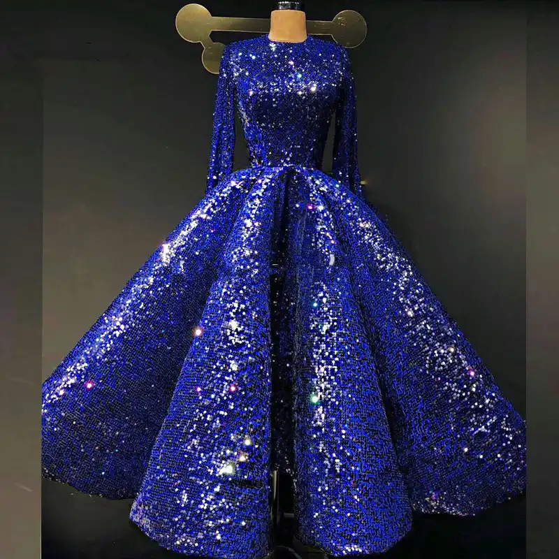 royal blue dress ball gown