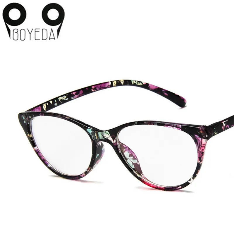 BOYEDA Fashion Cat Eye Glasses Retro Eyeglasses Clear Frame Lens Women Glasses Brand Optical Frames Myopia Nerd Plain Spectacle
BOYEDA Fashion Cat Eye Glasses Retro Eyeglasses Clear Frame Lens Women Glasses Brand Optical Frames Myopia Nerd Plain Spectacle