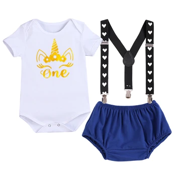 Baby Girl Clothes for Birthday Cake Smash Photo Shoot 3pcs Set Short Sleeve Romper Bodysuit Suspenders Shorts Pants Baby Clothes
Baby Girl Clothes for Birthday Cake Smash Photo Shoot 3pcs Set Short Sleeve Romper Bodysuit Suspenders Shorts Pants Baby Clothes