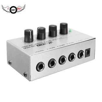 I Key Buy Karaoke Audio Mixer Ultra-compact 4 Channel Line Mono Microphone Sound Mixing Amplifer for KTV Family
I Key Buy Karaoke Audio Mixer Ultra-compact 4 Channel Line Mono Microphone Sound Mixing Amplifer for KTV Family