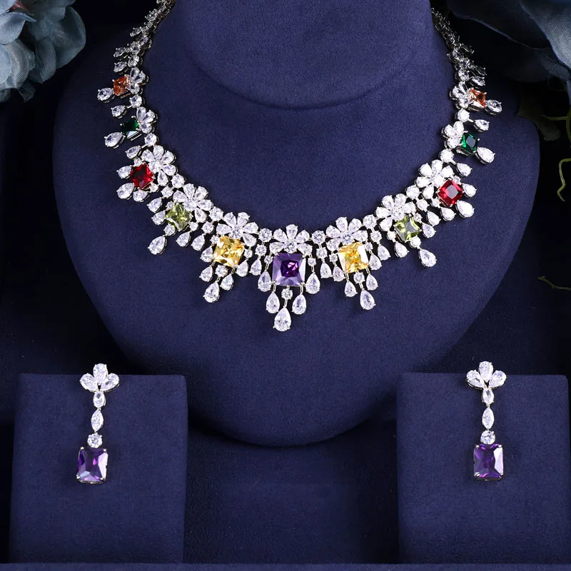 jankelly luxury 2pcs Bridal Zirconia Jewelry Sets For Women Party, Luxury Dubai Nigeria CZ Crystal Wedding Jewelry Sets
jankelly luxury 2pcs Bridal Zirconia Jewelry Sets For Women Party, Luxury Dubai Nigeria CZ Crystal Wedding Jewelry Sets