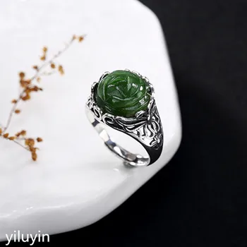 KJJEAXCMY boutique jewelry S925 Sterling Silver Antique inlaid and field jade jade peony flower butterfly butterfly opening ring
KJJEAXCMY boutique jewelry S925 Sterling Silver Antique inlaid and field jade jade peony flower butterfly butterfly opening ring