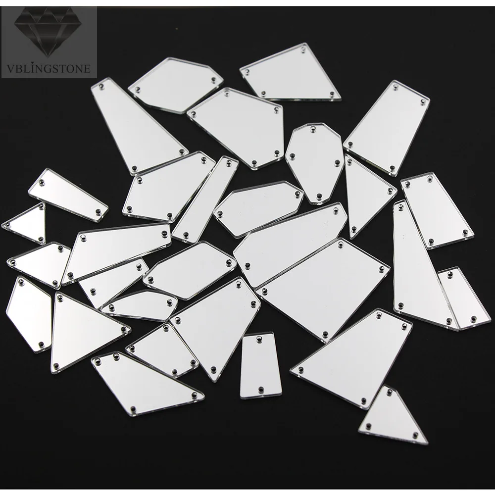 20-50pcs Irregular Clear Mirror Sew On Acrylic Shiny rhinestone 30 Shapes flatback Sew-on Stone for Dress clothing accessories
20-50pcs Irregular Clear Mirror Sew On Acrylic Shiny rhinestone 30 Shapes flatback Sew-on Stone for Dress clothing accessories
