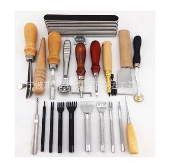 15sets Craft DIY Handmade Tools Punch Edger Trench Device Belt Puncher Set Leather Hand Tools E2shopping 
15sets Craft DIY Handmade Tools Punch Edger Trench Device Belt Puncher Set Leather Hand Tools E2shopping