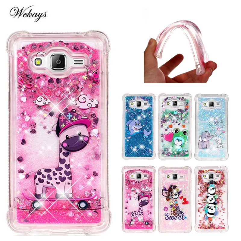 Wekays Cartoon Liquid Glitter case For Fundas Samsung Galaxy Grand Prime G530 G531 G531H J2 Prime Quicksand Silicone Soft case
Wekays Cartoon Liquid Glitter case For Fundas Samsung Galaxy Grand Prime G530 G531 G531H J2 Prime Quicksand Silicone Soft case