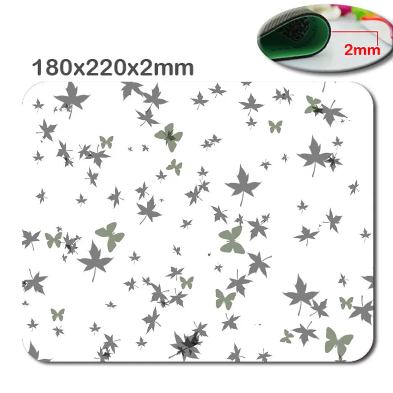 Black And white leaves Mouse Pad, Mousepad Custom Rectangle Gaming Mousepad - Durable Office Accessory Gift 220mm*180mm*2mm
Black And white leaves Mouse Pad, Mousepad Custom Rectangle Gaming Mousepad - Durable Office Accessory Gift 220mm*180mm*2mm