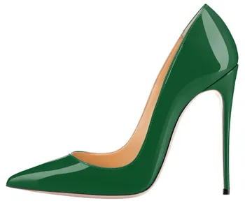 Sapato feminino sexy green patent leather 10CM 12CM high heels pumps dress party ladies bridal designer runway shoes woman 2018
Sapato feminino sexy green patent leather 10CM 12CM high heels pumps dress party ladies bridal designer runway shoes woman 2018
